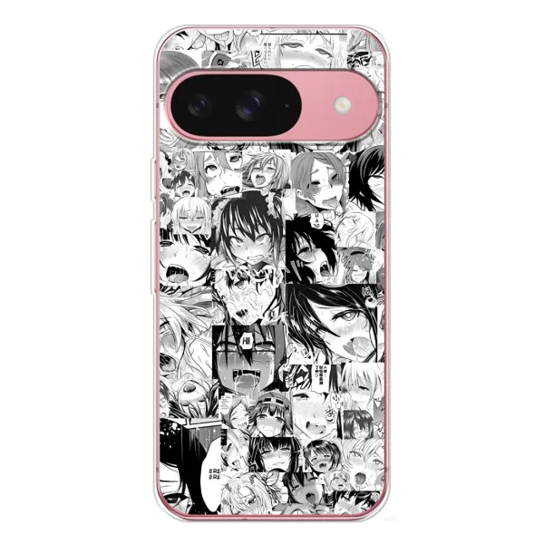 Чохол з принтом «Ahegao manga» для Google Pixel 10 Pro