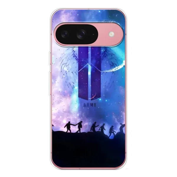 Чохол з принтом «Army BTS» для Google Pixel 10 Pro Чохол з принтом «Army BTS» для Google Pixel 10 Pro