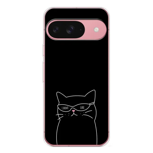 Чохол з принтом «Байдужий кіт» для Google Pixel 10 Pro