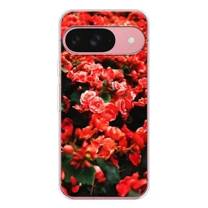 Чохли з квітами для Google Pixel 10 Pro (VPrint) (Квіти червоні)