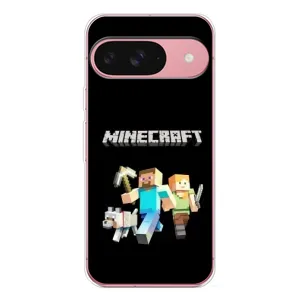 Чохол Майнкрафт на Google Pixel 10 Pro (AlphaPrint) Minecraft (герої Minecraft)