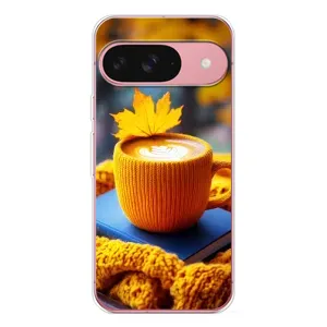 Чехол с принтом «Кофе на желтом пледе» для Google Pixel 10 Pro