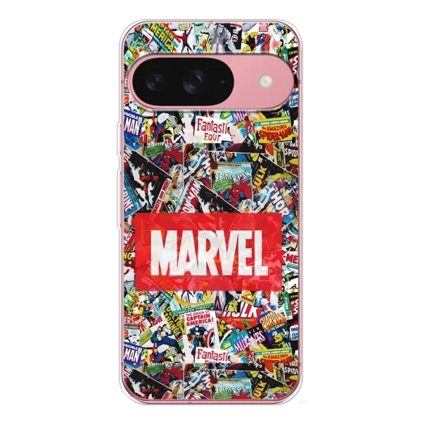 Чехол с принтом «Марвел комиксы» для Google Pixel 10 Pro Чехол с принтом «Марвел комиксы» для Google Pixel 10 Pro