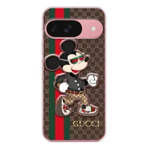 Чохли  GUCCI для Піксель 10 Про (AlphaPrint) (Маус Гуччі)