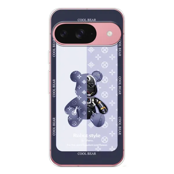Чохол з принтом «Медведик LV» для Google Pixel 10 Pro