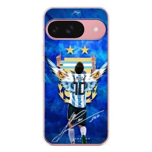 Чехлы Месси для Google Pixel 10 Pro (AlphaPrint) (Месси Аргентина)