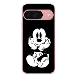 Эксклюзивный чехол для Google Pixel 10 Pro (AlphaPrint - Мультяшные) (Микки на черном)