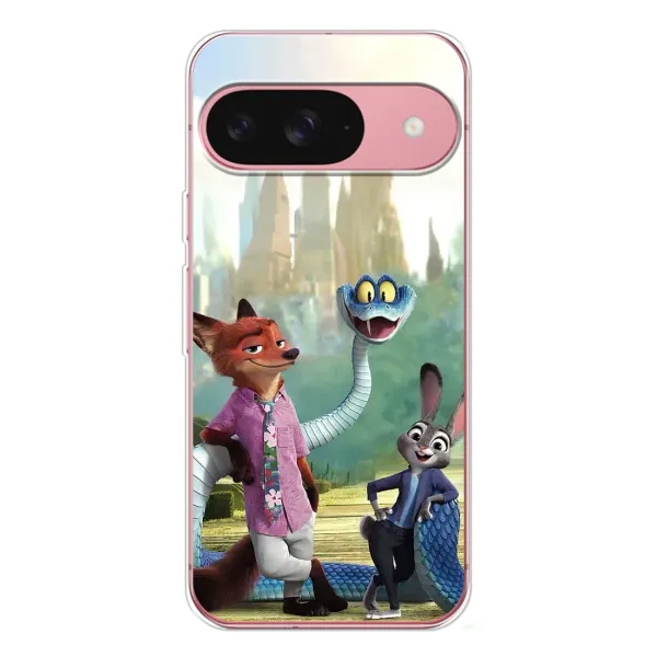 Чохол з принтом «Герої мультфільму Зоотрополіс» для Google Pixel 10 Pro