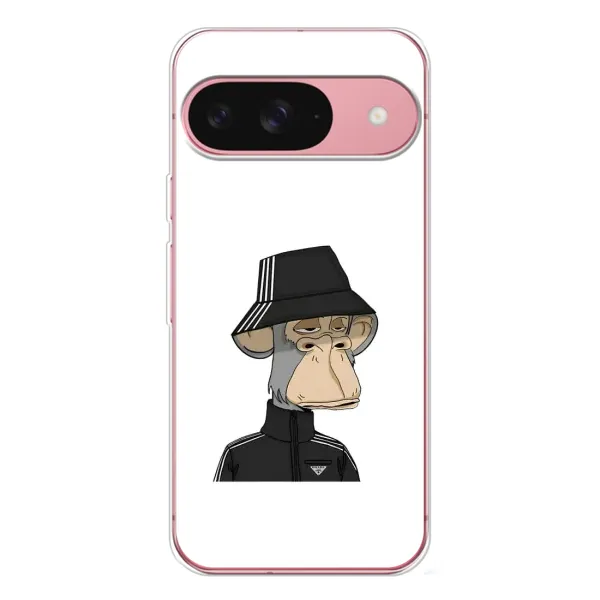 Чехол с принтом «обезьяна NFT Adidas» для Google Pixel 10 Pro