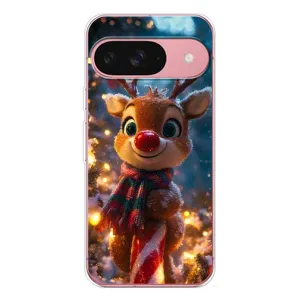 Чехол с принтом «Олень с шарфом» для Google Pixel 10 Pro