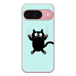 Чохол з принтом «Падаючий кіт» для Google Pixel 10 Pro