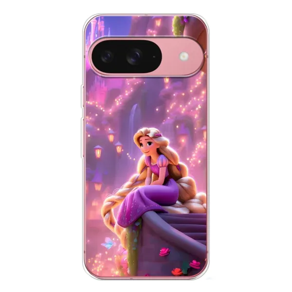 Чохол з принтом «Рапунцель у замку» для Google Pixel 10 Pro