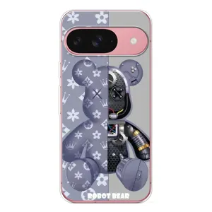 Крутые Чехлы Луи Виттон для Google Pixel 10 Pro (AlphaPrint) (Робот Мишка)