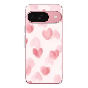 Чехол с принтом «Розовые сердечки» для Google Pixel 10 Pro