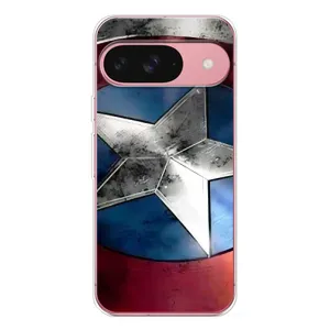 Чохол з принтом «Щит Капітана Америки» для Google Pixel 10 Pro