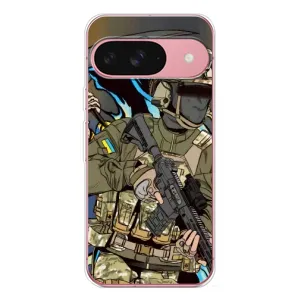 Чехлы с картинкой ЗСУ для Google Pixel 10 Pro (AlphaPrint) (Воїн ЗСУ)