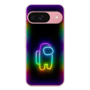 Чехол Амонг Ас для Google Pixel 10 Pro (AlphaPrint) (Яркий скин)
