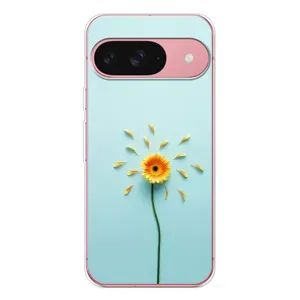 Чохли з квітами для Google Pixel 10 Pro (VPrint) (Жовта квітка)