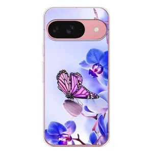Чохли з квітами для Google Pixel 10 (VPrint) (Метелик на квітах)