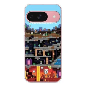 Чохол Майнкрафт на Google Pixel 10 (AlphaPrint) Minecraft (фон Minecraft)