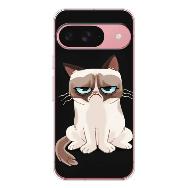 Чохол з принтом «Сумний кіт» для Google Pixel 10