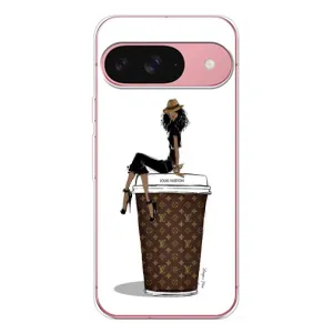 Чехлы Луи Витон для Google Pixel 10 (AlphaPrint - LOUIS VUITTON) (кофе LOUIS VUITTON)