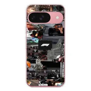 Чохол з принтом «Гоночний колаж Ф1» для Google Pixel 10