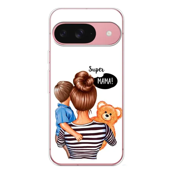 Чехол с принтом «Мама с сыном» для Google Pixel 10 Чехол с принтом «Мама с сыном» для Google Pixel 10