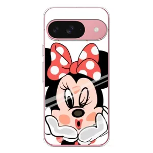 Эксклюзивный чехол для Google Pixel 10 (AlphaPrint - Мультяшные) (Маус Минни)