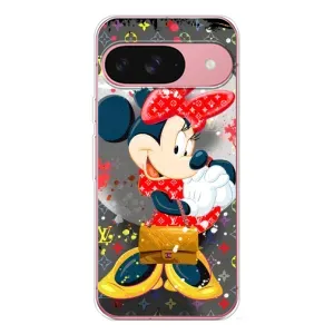 Чехол Disney Mouse Google Pixel 10 (PREMIUMPrint) (Minni с бантиком)
