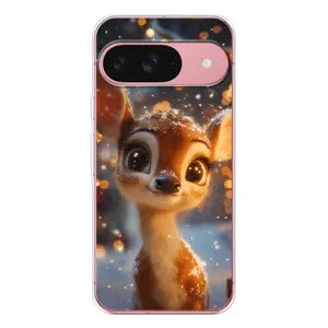 Чехол с принтом «Олененок среди гирлянд» для Google Pixel 10