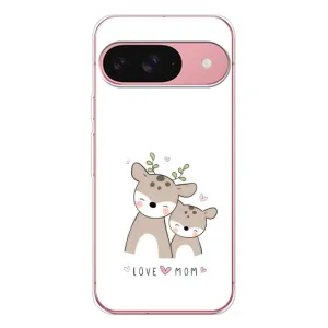 Чехол с принтом «Оленята мама и малыш» для Google Pixel 10