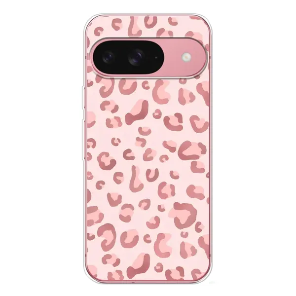Чохол з принтом «Рожевий леопард» для Google Pixel 10