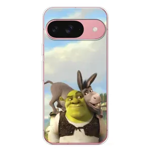 Чохол з принтом «Шрек та Осел» для Google Pixel 10
