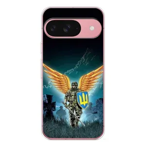 Чехлы с картинкой ЗСУ для Google Pixel 10 (AlphaPrint) (Солдат ЗСУ)