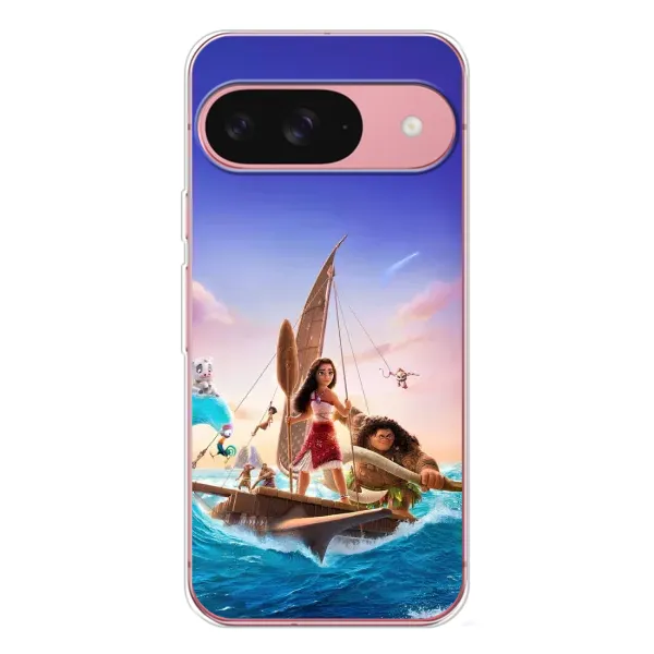 Чохол з принтом «Команда Ваяна Мауї» для Google Pixel 10 Чохол з принтом «Команда Ваяна Мауї» для Google Pixel 10