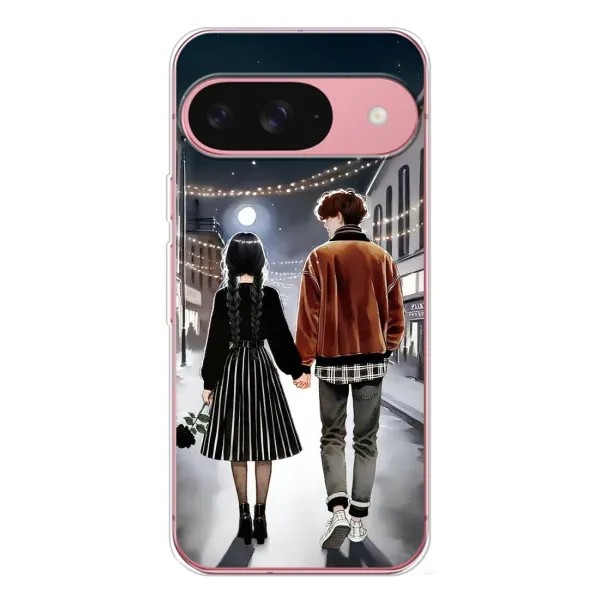 Чехол с принтом «Уэнздей и Тайлер» для Google Pixel 10 Чехол с принтом «Уэнздей и Тайлер» для Google Pixel 10