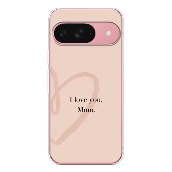Чехол с принтом «Сердце маме» для Google Pixel 10 Чехол с принтом «Сердце маме» для Google Pixel 10