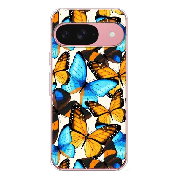 Чехол с принтом «Яркие бабочки» для Google Pixel 10