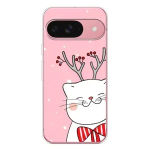 Чехол с принтом «Зимний кот» для Google Pixel 10