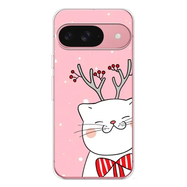 Чехол с принтом «Зимний кот» для Google Pixel 10