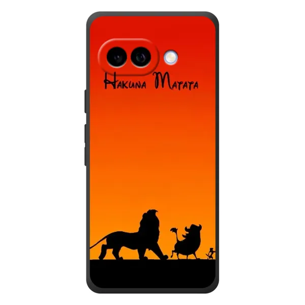 Чохол з принтом «Акуна Матата закат» для Google Pixel 10a Чохол з принтом «Акуна Матата закат» для Google Pixel 10a