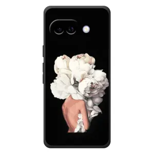 Чехлы (ART) Цветы на Google Pixel 10a (VPrint) (Білі квіти)