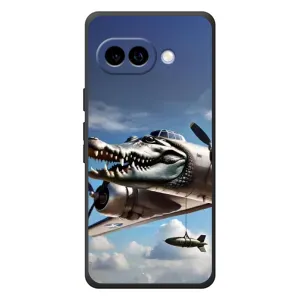 Чехол с принтом «Бомбардиро крокодило» для Google Pixel 10a