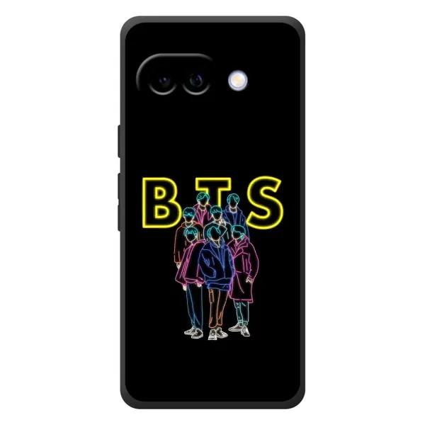 Чохол з принтом «BTS стайл» для Google Pixel 10a Чохол з принтом «BTS стайл» для Google Pixel 10a