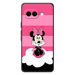 Эксклюзивный чехол для Google Pixel 10a (AlphaPrint - Мультяшные) (Девочка Maus)