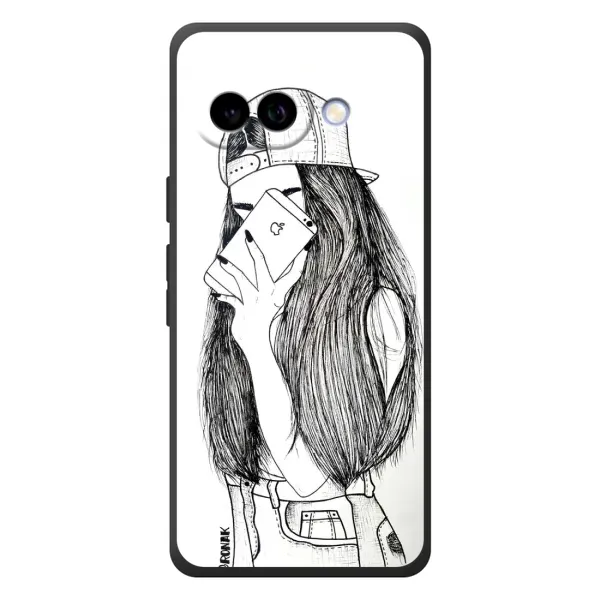 Чохол з принтом «Фото дівчини» для Google Pixel 10a Чохол з принтом «Фото дівчини» для Google Pixel 10a