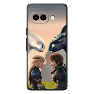 Чехол как приручить дракона на Google Pixel 10a (Иккинг и Астрид)