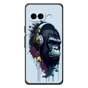 Чохол з принтом «Горила в навушниках» для Google Pixel 10a