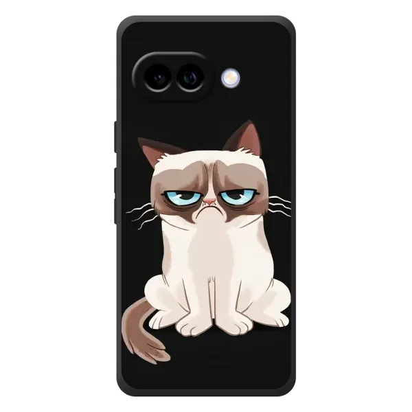 Чехол с принтом «Грустный кот» для Google Pixel 10a